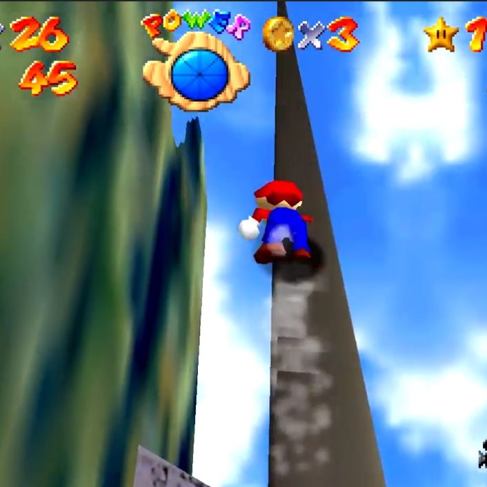 スーパーマリオ64』完全クリアに必要な“Aボタンを押す回数の理論値”が