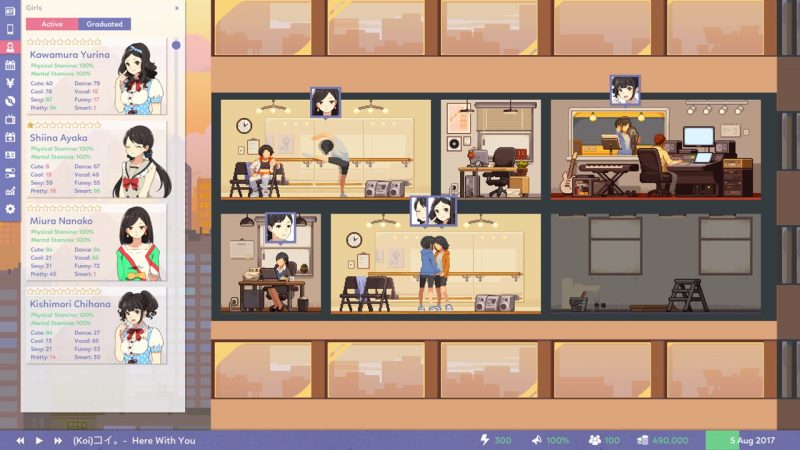 idol manager kickstarter