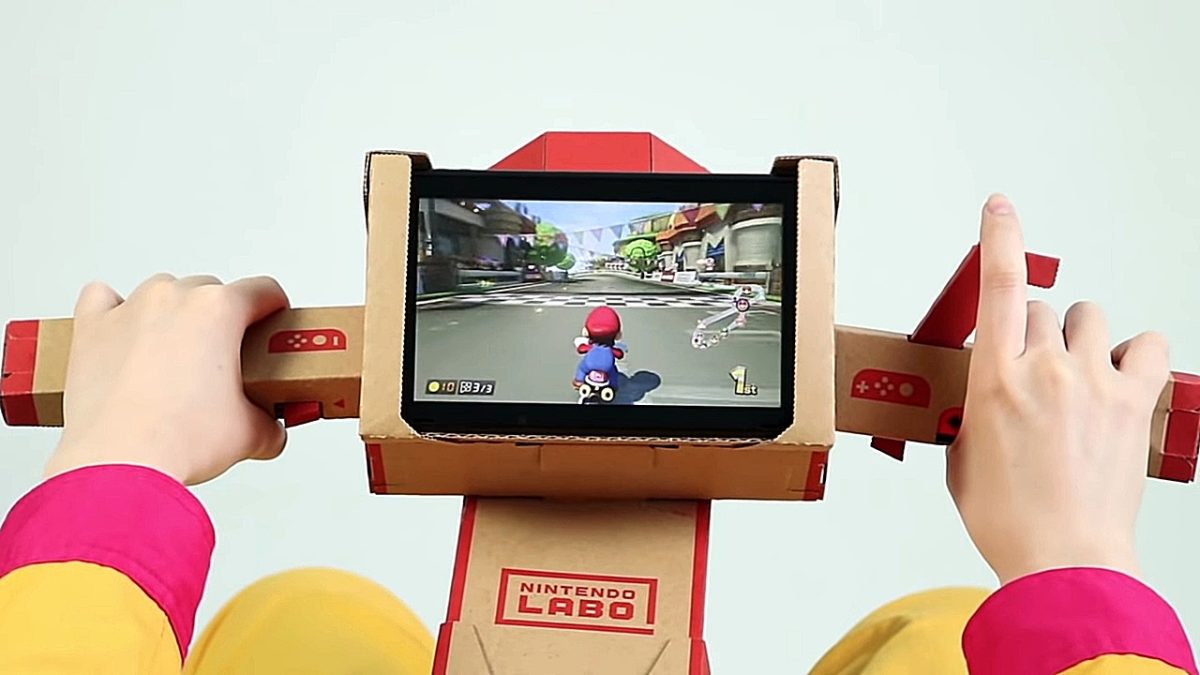 Nintendo LaboのバイクToy-Conが『マリオカート8 デラックス』に