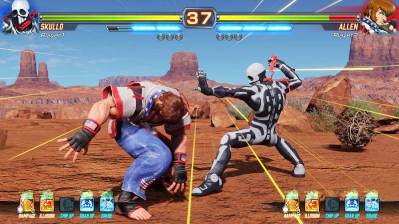 対戦格闘ゲーム Fighting Ex Layer Ps4向けに販売開始 試合中にキャラクターを強化できる 強氣 の選択が新たな駆け引きを生む Automaton