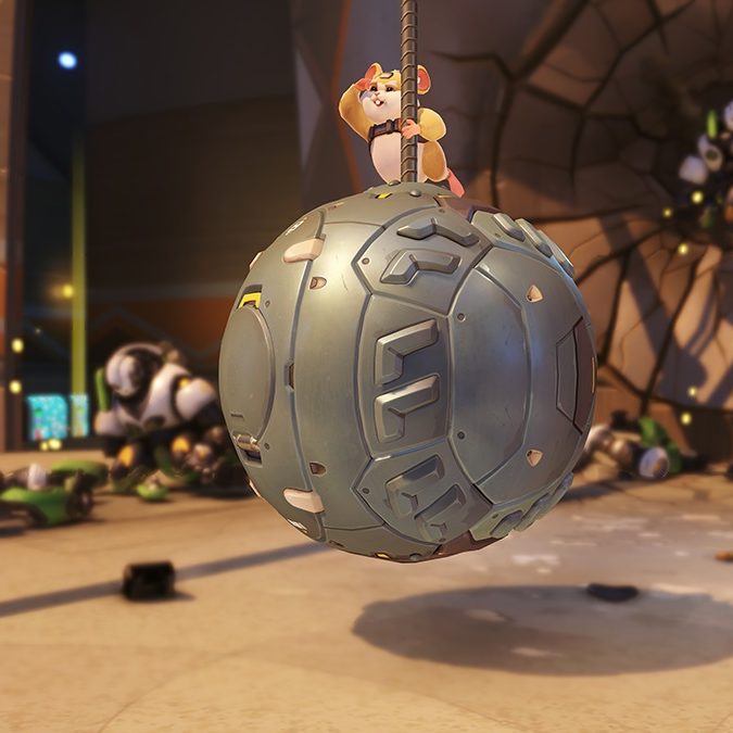 オーバーウォッチ』ハムスターが鋼球型メックを操縦する新