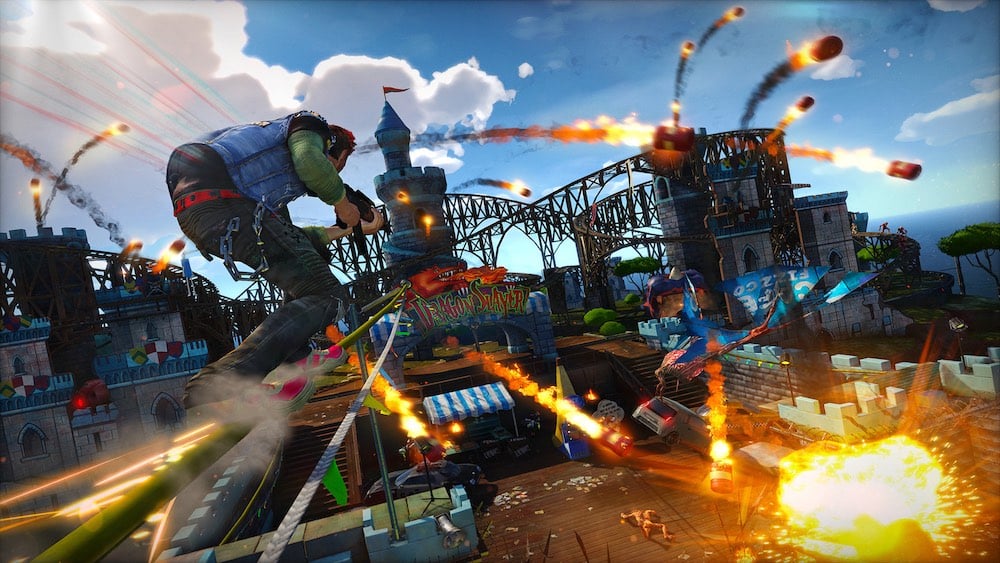 ハイテンションで爽快なオープンワールドtps Sunset Overdrive Pc版発表 Steamおよびwindows 10向けに明日発売へ Automaton