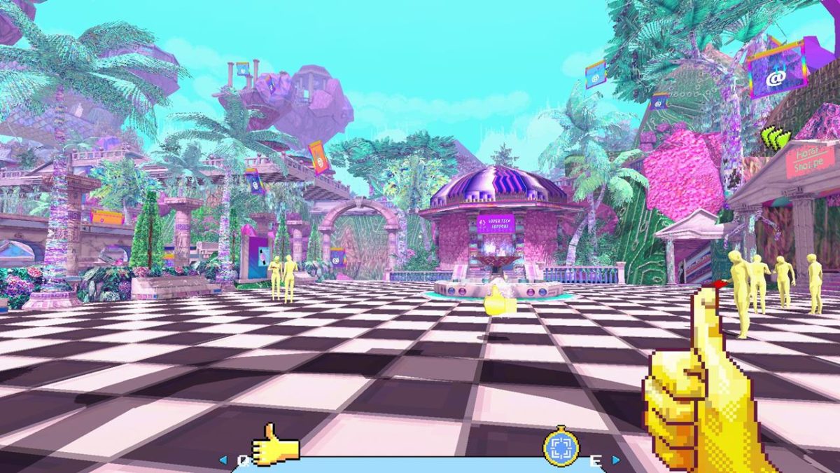 奇妙な「インターネット世界」を歩く3D ADV『Broken Reality』Steamにて配信開始。日本語まじるサイケなバーチャル空間を探索 -  AUTOMATON