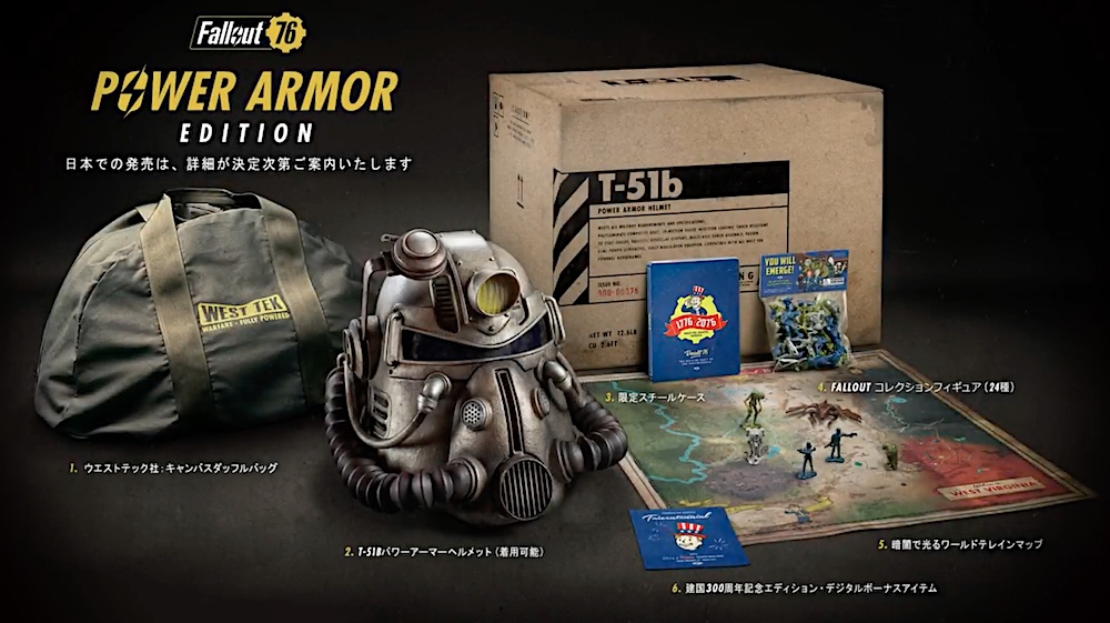 Bethesdaが『Fallout 76』限定版「本来の特製バッグ」を購入者に送付 