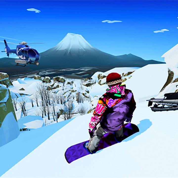 Nintendo Switch初のスノーボードゲームをうたう『Snowboarding