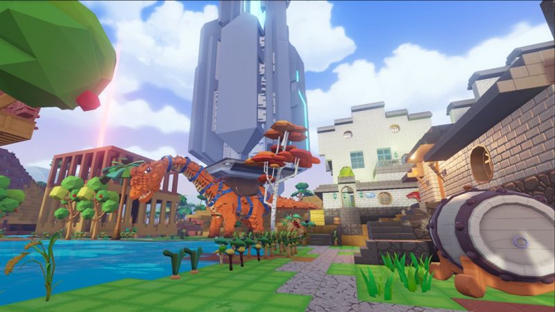 Pixark Ps4 Nintendo Switch向けに国内発売決定 Ark と マインクラフト をかけ合わせたようなサバイバル Automaton