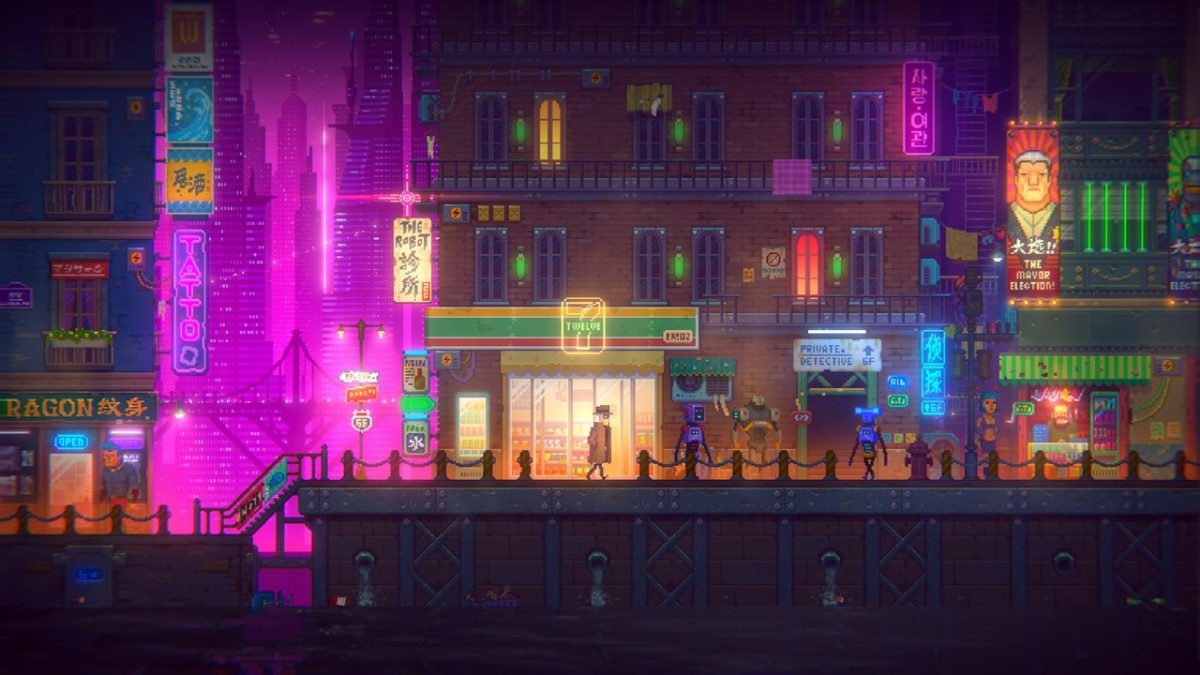 ネオン街をさまよう探偵ADV『Tales of the Neon Sea』Steam版が4月30日