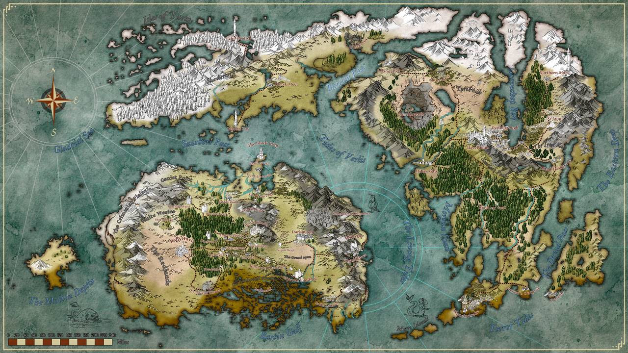 架空のファンタジー世界地図の作成を補助してくれる Wonderdraft 発売中 Trpgファンにも愛用されているツール Automaton