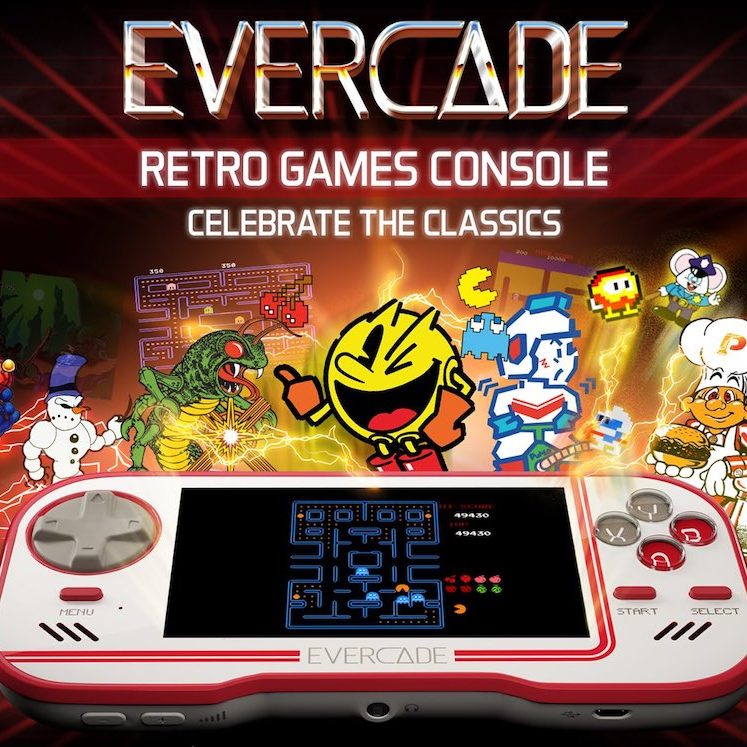 名作クラシックゲームを遊べる携帯型ゲーム機「Evercade」海外発表