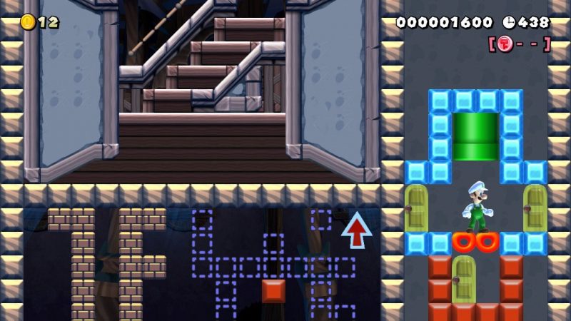 スーパーマリオメーカー 2 で 立体迷路 を作りだしたユーザー現る 豊かなアイデアで臨場感を実現 Automaton