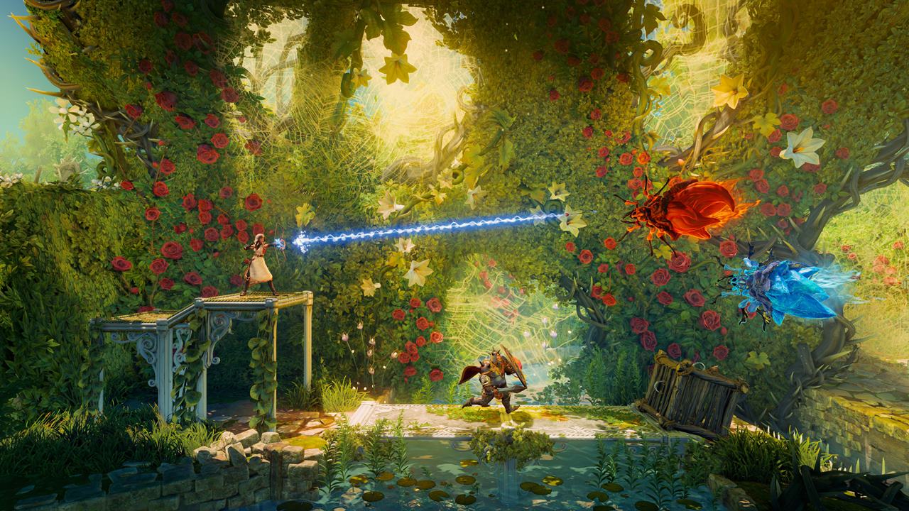 美麗ファンタジーアクション トライン4 Ps4 Switch版が10月10日に国内発売へ 美しい世界を垣間見られる映像公開中 Automaton