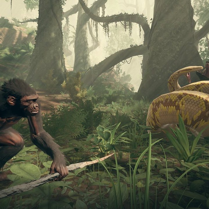 Primate Forest - 精霊たちの棲む森 A1 MP07-138 Studio Ghibli Spirit Forest (Princess Mononoke)