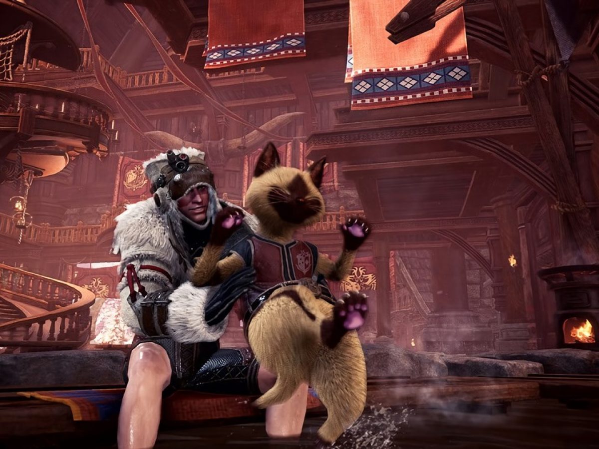 モンスターハンターワールド：アイスボーン』作りこまれたアイルーたち