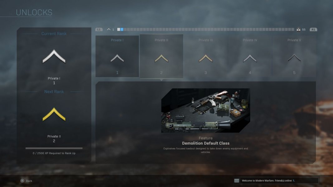 『codmw』ではプレステージを撤廃し、新たなランクシステムを導入。上限に達すると、シーズン毎にリセットされる別のランクに突入 