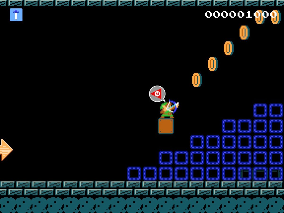 スーパーマリオメーカー 2』にて「リンク」が導入され、幅を広げた謎