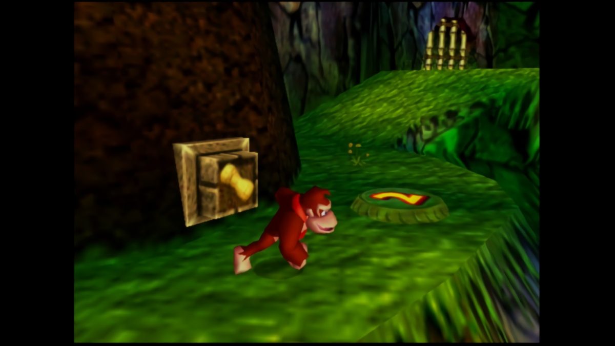 任天堂の『ドンキーコング64』では、開発当初“やたらリアルなショット