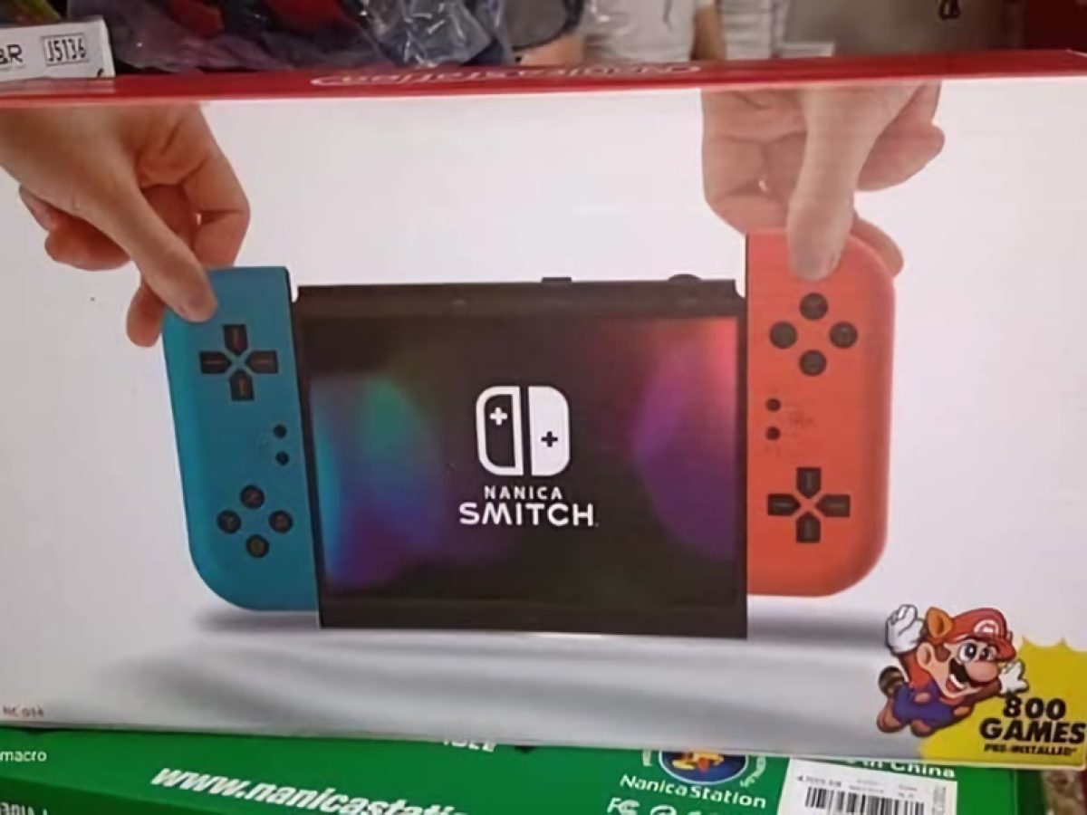 Nintendo Switchのニセハード出現。その名も“NANICA SMITCH