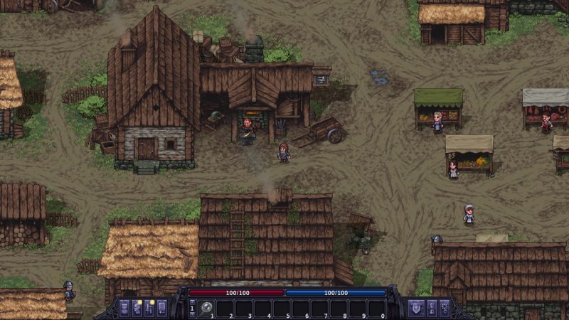 狂気と戦うダンジョンrpg Stoneshard 2月7日にsteamにて早期アクセス配信開始へ 仲間を集めて過酷な旅へ Automaton