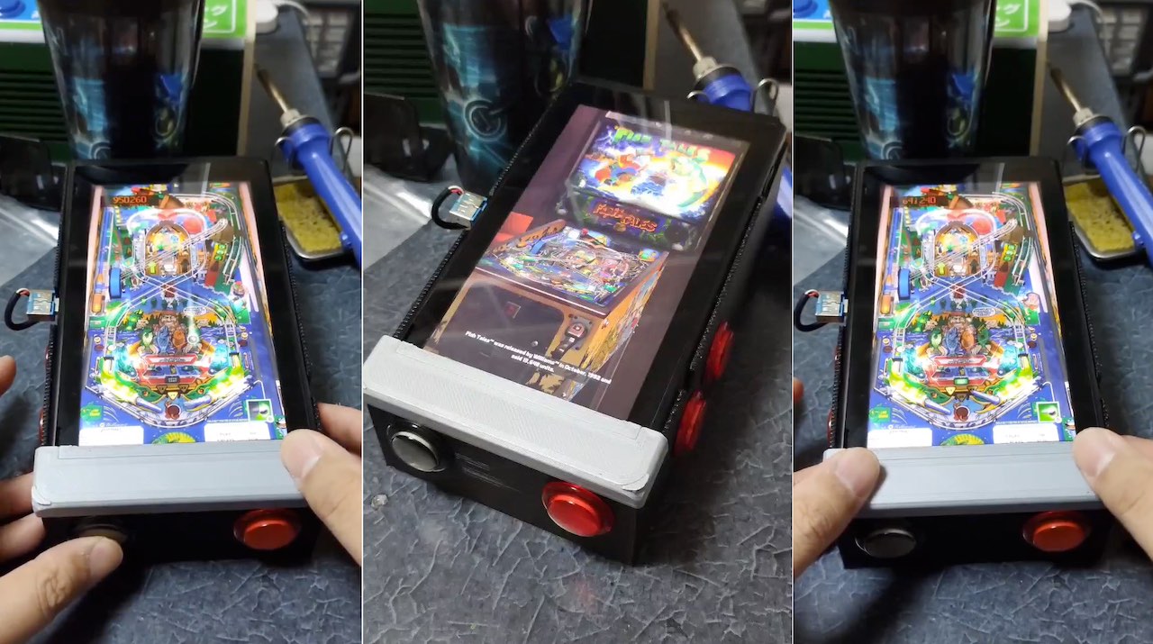 Nintendo Switch用ピンボールコントローラー「Digital Pinball Cabinet