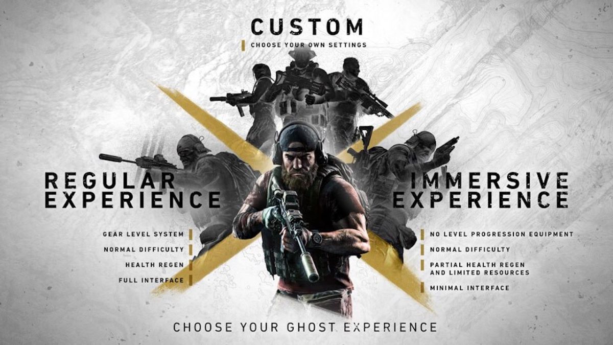 『ゴーストリコン ブレイクポイント』装備レベルを撤廃可能な「ゴースト体験」3月24日実装へ。『ゴーストリコン』に求められる、戦略的でリアルな雰囲気を再現  - AUTOMATON