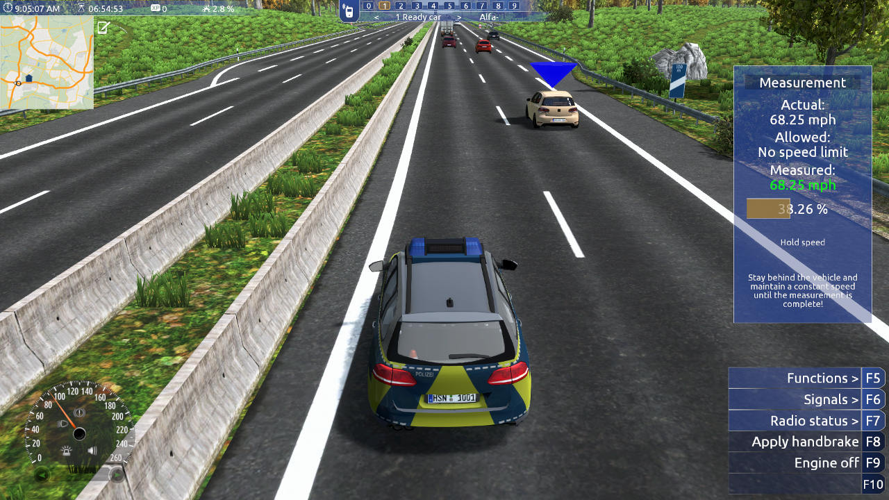 Steamにて Autobahn Police Simulator が4月8日まで無料配布中 細かな要素を搭載した ほぼ不評な高速警察シミュレーター Automaton
