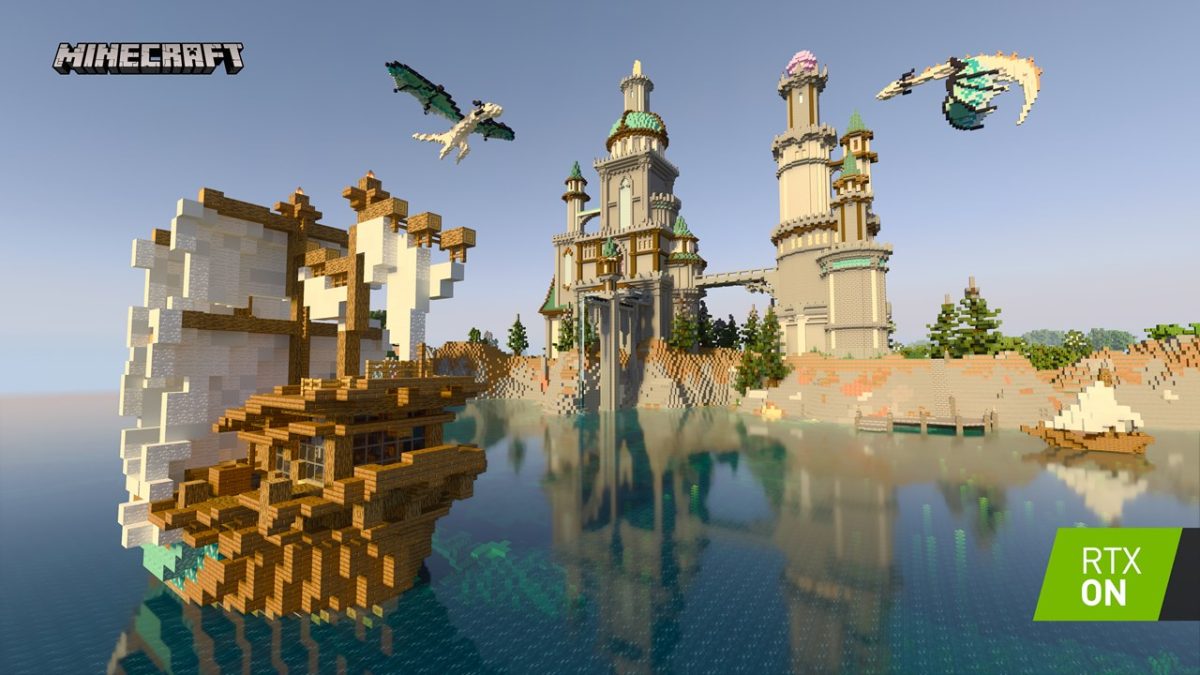 マインクラフト』をさらに美しくする、Windows 10版のレイトレーシング 