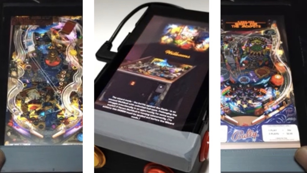 Nintendo Switch用ピンボールコントローラー「Digital Pinball Cabinet