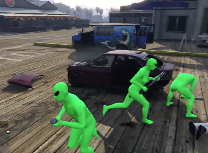 Gtaオンライン にてエイリアンによる集団リンチが流行中 真緑の軍団が金属バットで追いかけてくる恐怖 Automaton