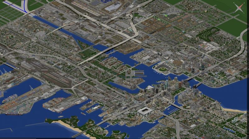 マインクラフト 9年かけて作られた 特大現代都市 のマップデータが