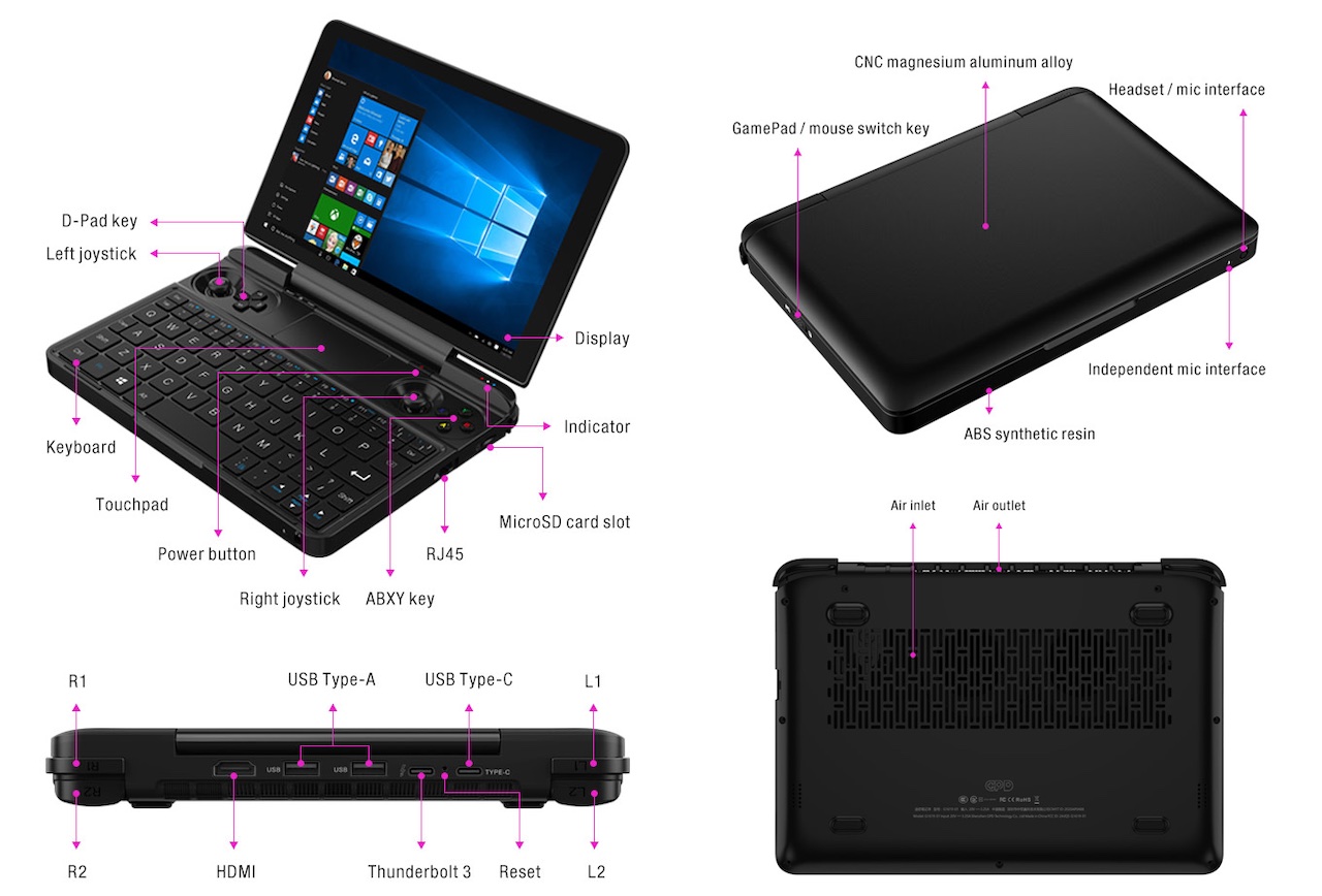 Apex Legends』も動くポータブル・ゲーミングPC「GPD WIN Max」クラウドファンディング開始。価格は8万3422円から -  AUTOMATON