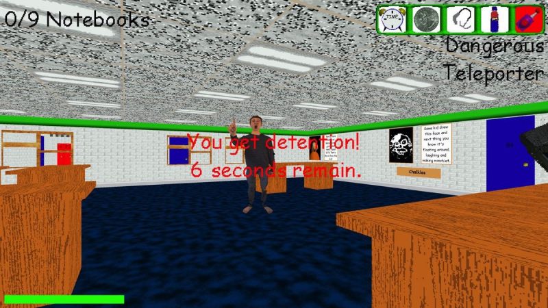 サイコ90年代教育ゲーム風ホラー Baldi S Basics Plus Steamなどで早期アクセス配信開始 インターネット老人会を恐怖させるローポリ教師との鬼ごっこ Automaton