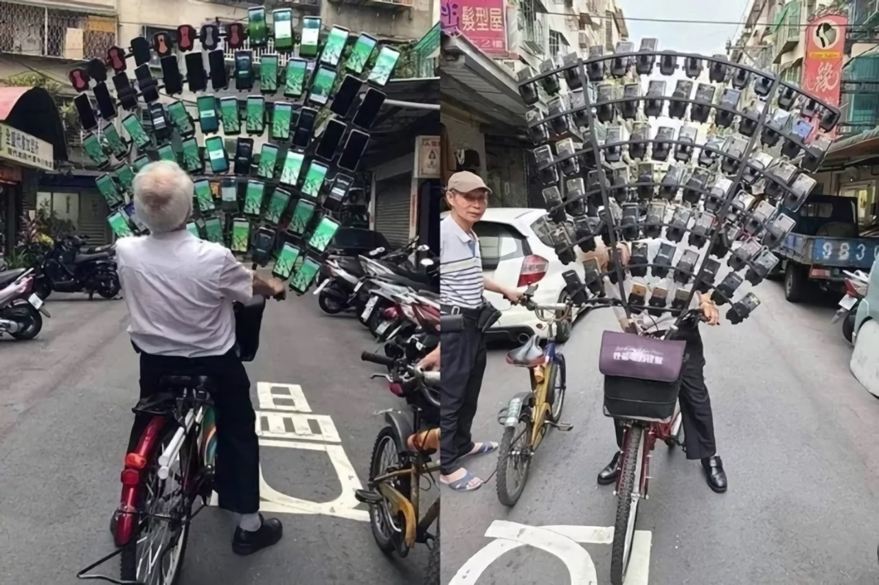 台湾のポケモンおじちゃん 台湾の法律では自転車運転しながらスマホ