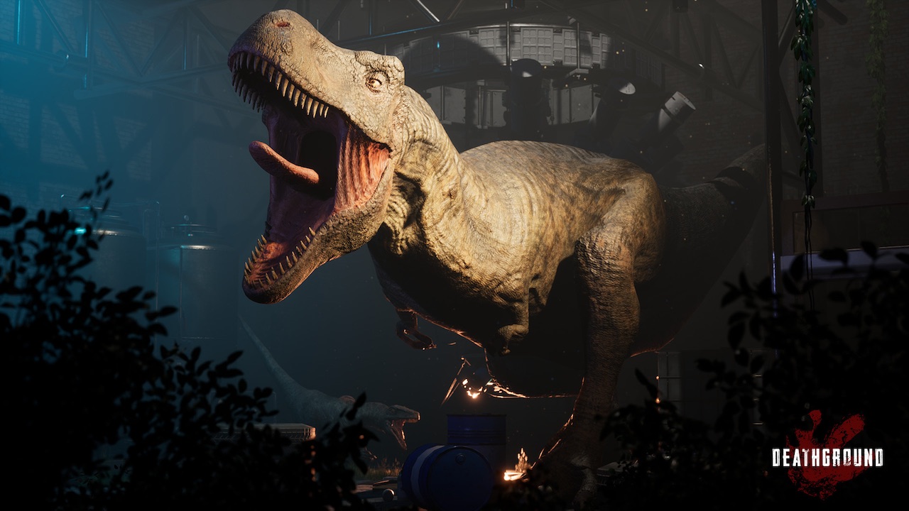 恐竜サバイバルホラーゲーム Deathground 発表 自律的に行動する恐竜の脅威から生き残り 謎の施設からの脱出を目指す Automaton