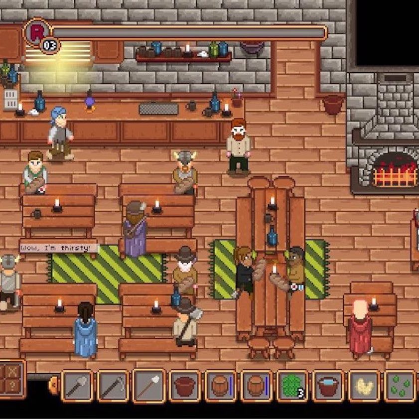 ファンタジー酒場経営シム『Travellers Rest』Steamにて早期アクセス