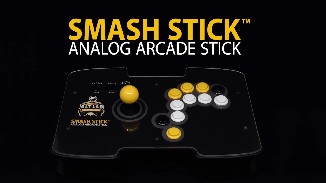 スマブラ シリーズに対応するアーケードスティック Smash Stick 開発中 アナログ入力レバーを採用 Automaton
