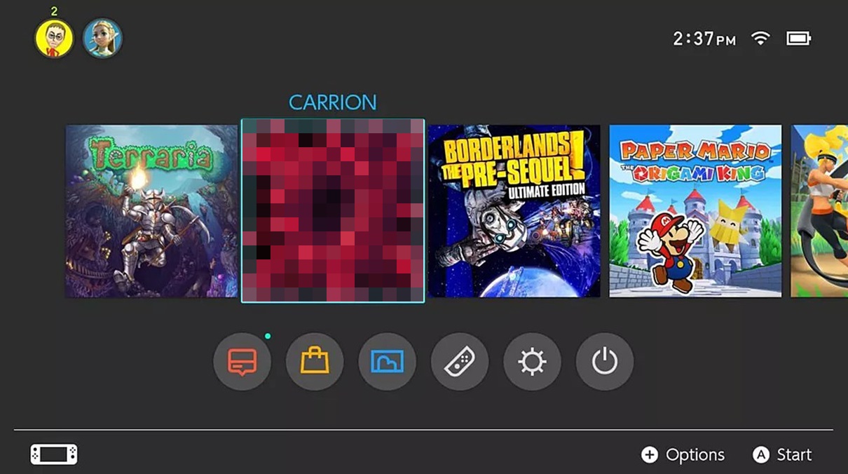 Nintendo Switch版 Carrion の性器じみたアイコン いよいよ変更へ Automaton