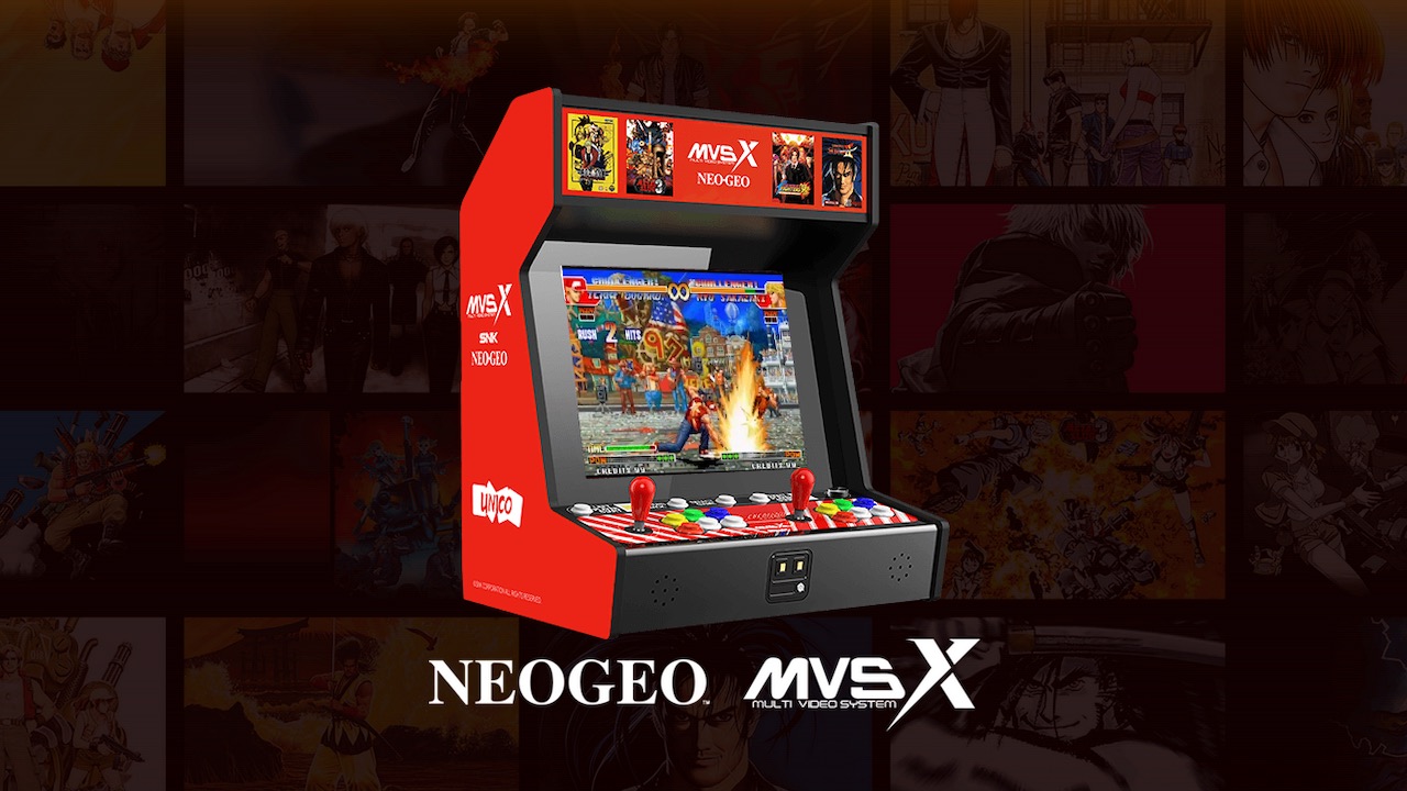 ホームアーケード機「SNK NEOGEO MVSX」海外発表。NEOGEOの人気
