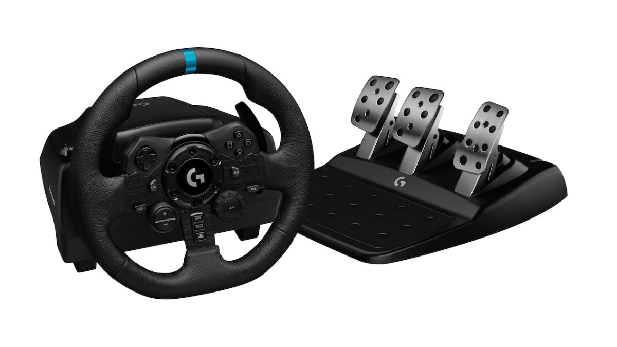 Logicool G923 レーシングハンドル&ペダル PS5/PS4/PC用「ロジクール G923 レーシングハンドル & ペダル」9月17日