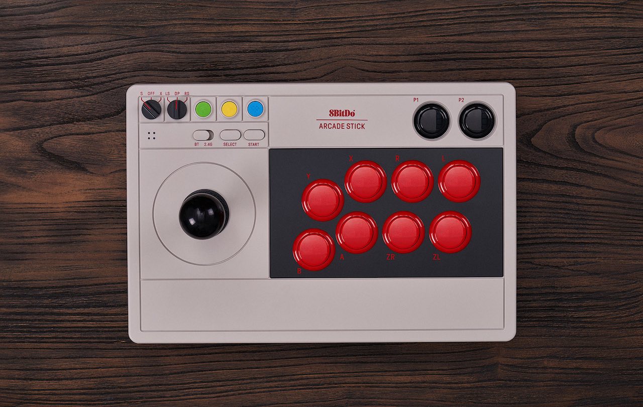 Nintendo Switch/PC対応アーケードスティック「8BitDo Arcade Stick