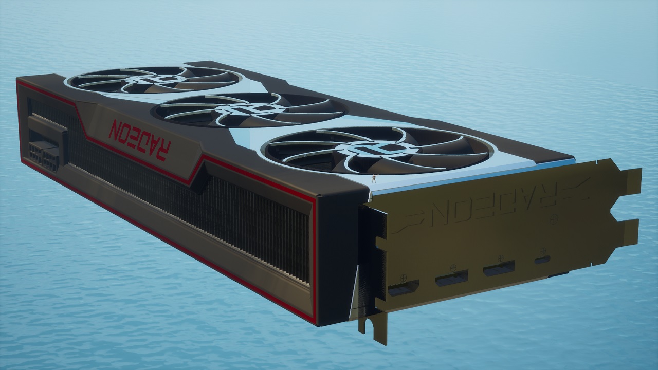 フォートナイト クリエイティブにamd最新グラフィックボード Radeon Rx 6000 が登場 巨大な次世代グラボを好きな角度から鑑賞 Automaton