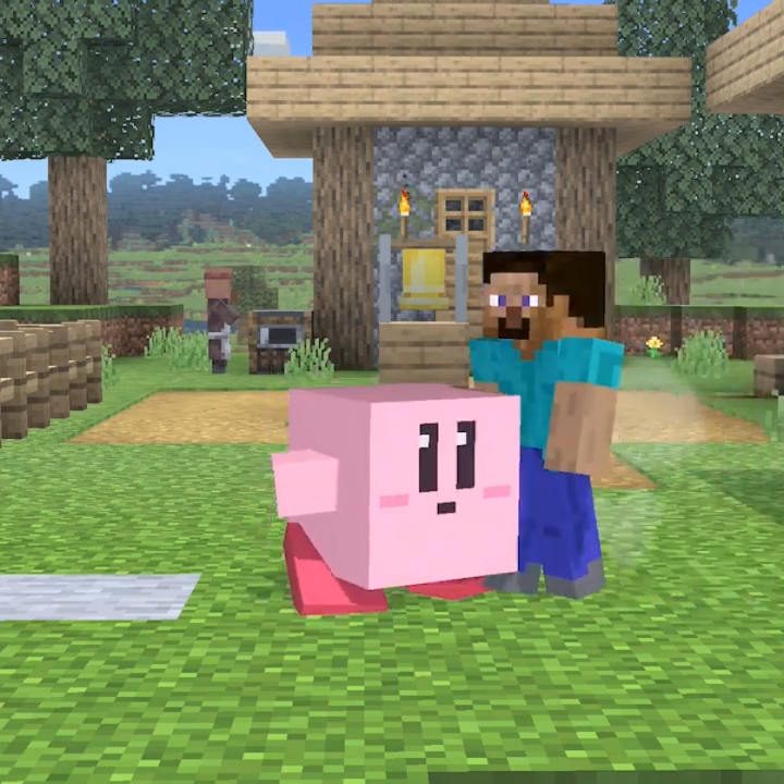 スマブラSP』新ファイターの『マインクラフト』スティーブ/アレックス