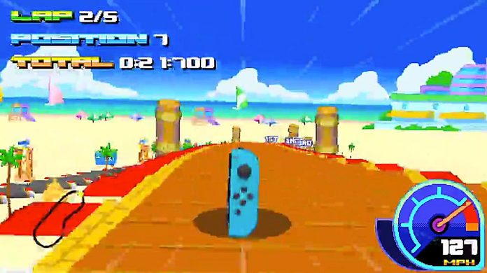 新作レースゲーム開発者 自身のゲームにて Nintendo Switchのjoy Con を走らせる 皮肉たっぷりにドリフト決める Automaton