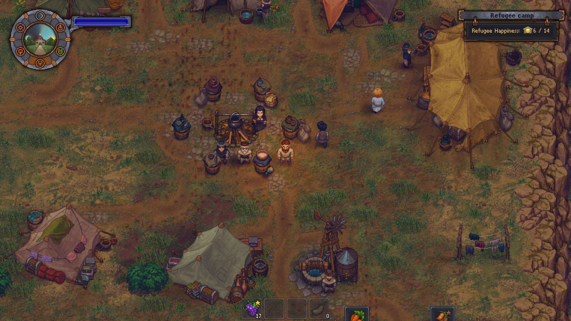 墓守シム『Graveyard Keeper』新DLC「Game of Crone」発表。難民