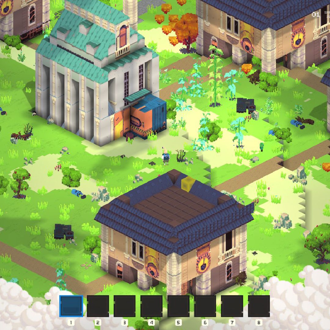立体ドット絵サンドボックスゲーム『Nimoyd』発表。人もエルフも
