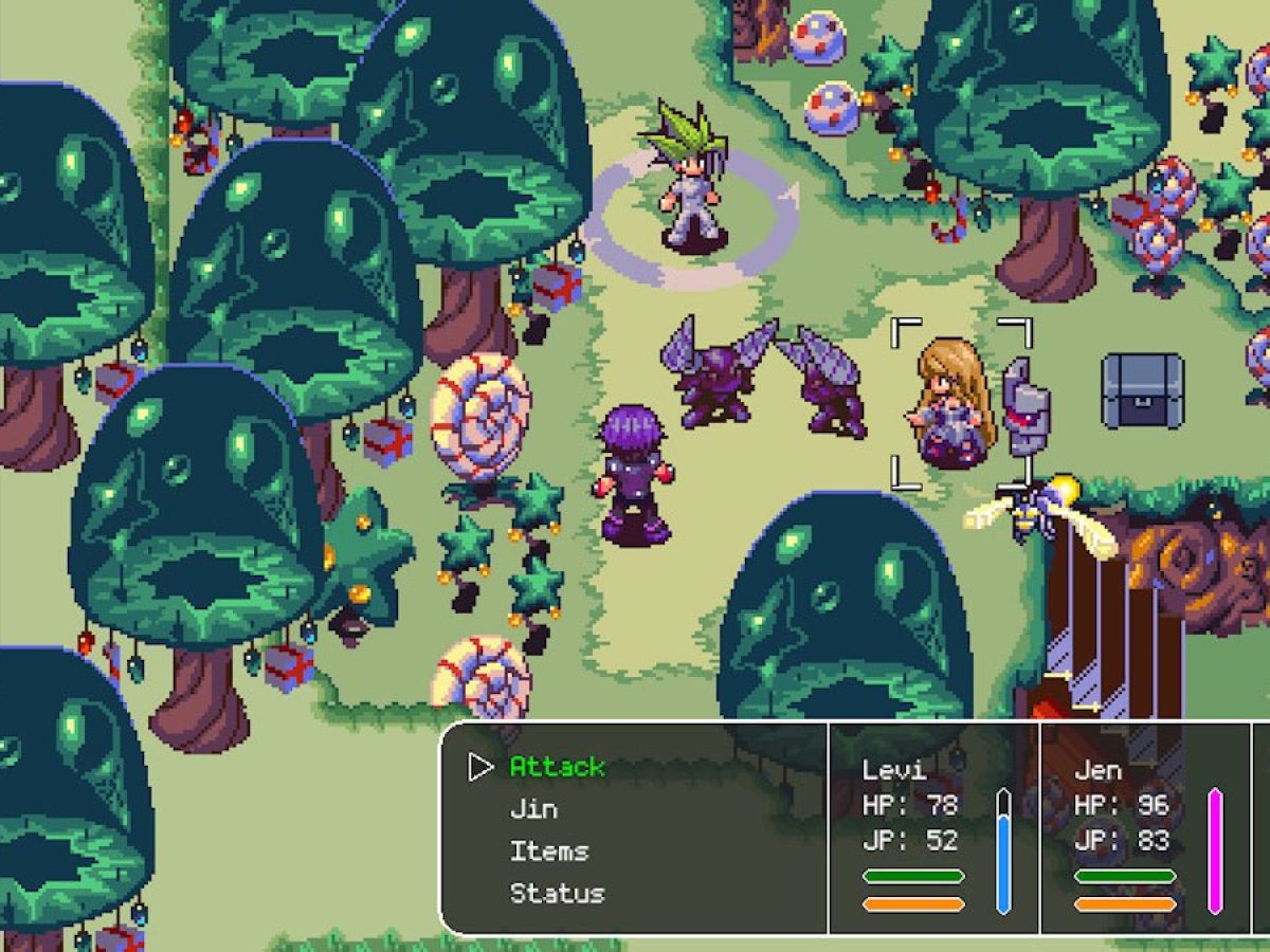 絵　虹　ファンタジー ドット絵ミステリーRPG『Jin Conception』発表。王道JRPG×人狼系