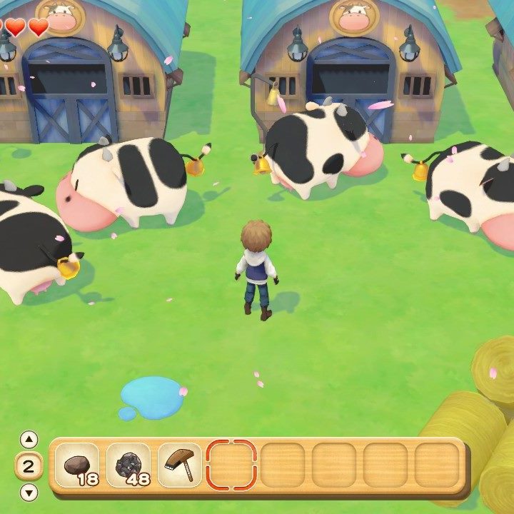Nintendo Switch『牧場物語 オリーブタウンと希望の大地』では、初と