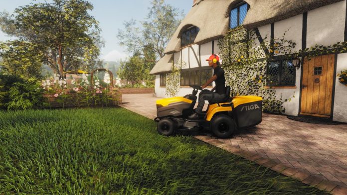 芝刈りシム Lawn Mowing Simulator 発表 実在メーカーの芝刈り機を使いこなし 英国の庭を手入れする Automaton