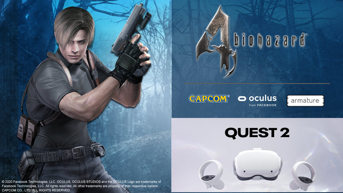Vr版 バイオハザード4 発表 Oculus Quest 2向けに発売へ 銃撃からタイプライターの打鍵に至るまで すべてをバーチャルリアリティに再構築 Automaton
