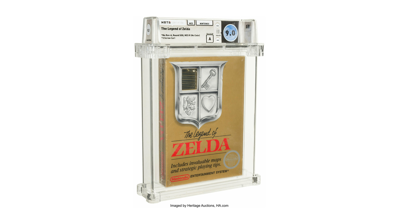 海外ファミコン版『ゼルダの伝説』がオークションにて約9600万円で落札 