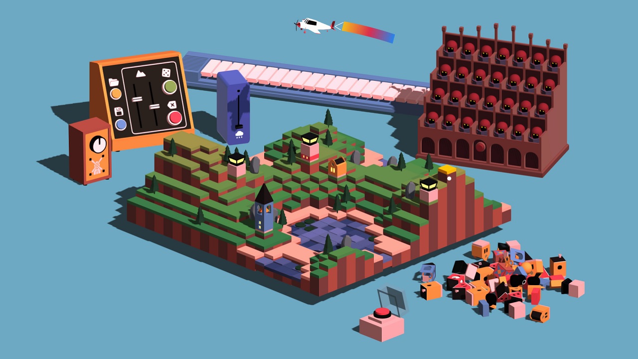 音が鳴る村作りゲーム Oddada 正式発表 カラフルな家や動物を設置してやさしくマリンバを奏でる Automaton